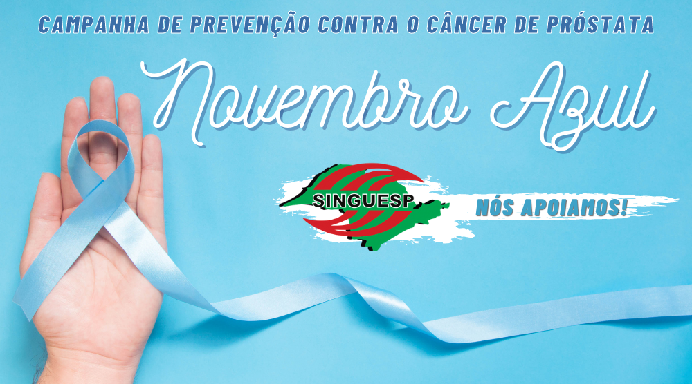 Novembro Azul | Campanha de prevenção ao câncer de próstata. Vamos vencer este preconceito!